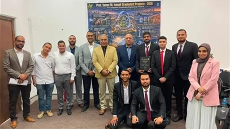 طلاب هندسة قناة السويس يحولون مشروعات تخرجهم إلى أبحاث علمية