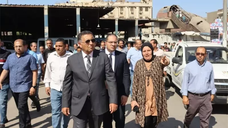 محافظ القليوبية يتفقد مواقع استثمارية بغرب شبرا الخيمة