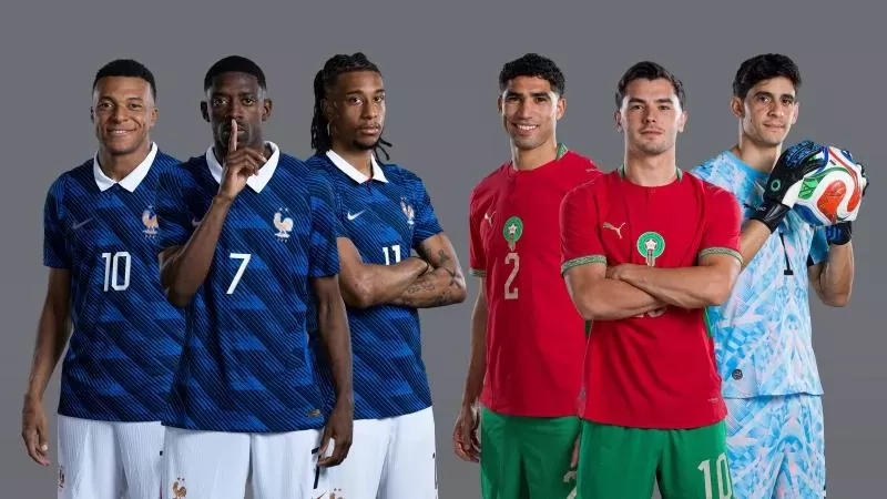 قناة مفتوحة تنقل مباراة المغرب وفرنسا اليوم في كأس العالم