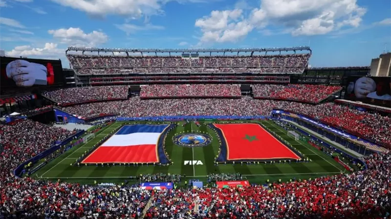 ملخص وأهداف مباراة فرنسا والمغرب فى كأس العالم 2026