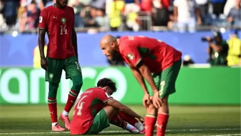 بالصور.. الحزن ينتاب لاعبي المغرب بعد نهاية مشوارهم بكأس العالم 2026