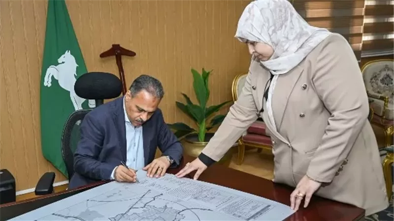 محافظ الشرقية يعتمد المخطط الاستراتيجي لمدينة ديرب نجم