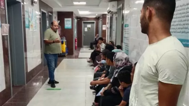 الوقاية من الإجهاد الحراري في وحدات الرعاية الصحية بالإسماعيلية