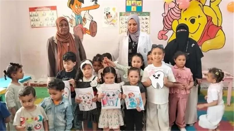 ندوات توعية بصحة الفم والأسنان للأطفال في الإسماعيلية