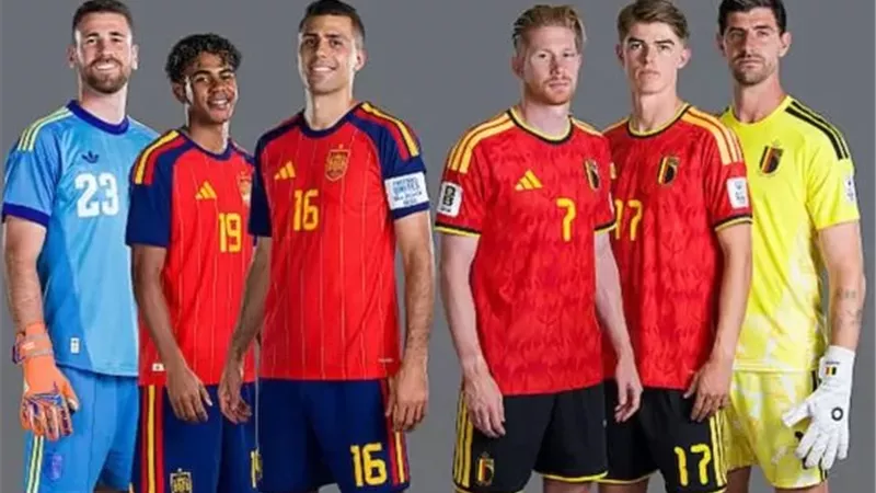 كأس العالم .. موعد مباراة إسبانيا امام بلجيكا والقنوات الناقلة