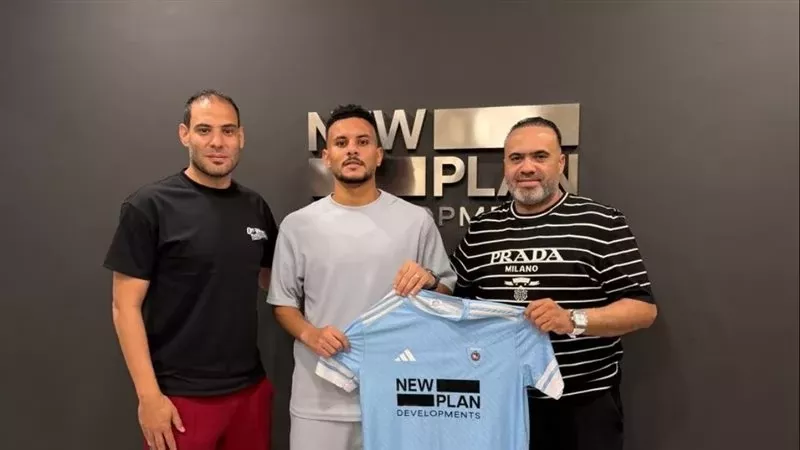 غزل المحلة يضم عمرو جمعة مهاجم الاتحاد السكندرى