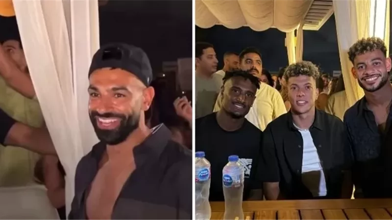 نجوم منتخب مصر وسط أجواء من البهجة والاحتفال في العلمين .. صور