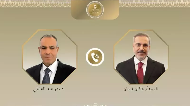 وزير الخارجية يبحث مع نظيره التركي العلاقات الثنائية والتطورات الإقليمية
