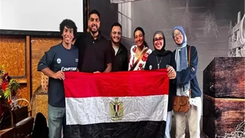 فريق هندسة عين شمس يحصد المركز الثالث في مسابقة توربينات الرياح