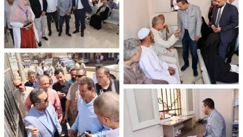 محافظ المنوفية يستبعد رئيس وحدة سنتريس بسبب الإهمال