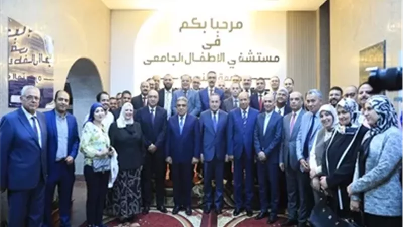 وزير التعليم العالي يفتتح عددًا من المشروعات الجديدة بجامعة المنصورة