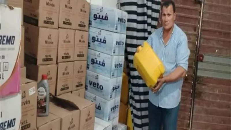 ضبط 5 آلاف لتر زيوت سيارات مجهولة المصدر في قلين