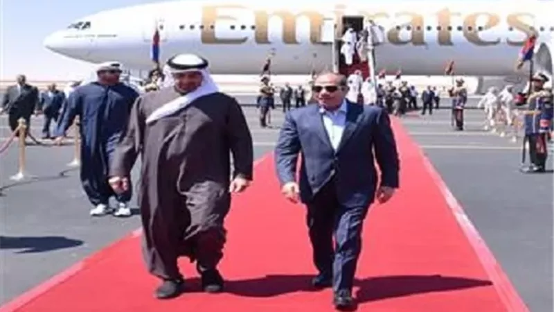 مباحثات الرئيس السيسي وبن زايد تتصدر اهتمامات الصحف الكويتية
