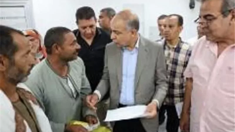 المنيا الأولى على مستوى الجمهورية في تقنين أراضي الدولة