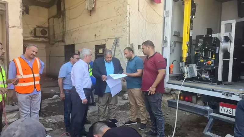 تنفيذ مشروعات صرف صحي بـ 120 مليون جنيه بروض الفرج ومصر القديمة ومحور المشير