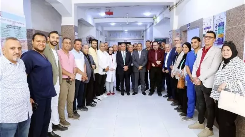 افتتاح وحدة العناية المركزة بمستشفى ههيا المركزى