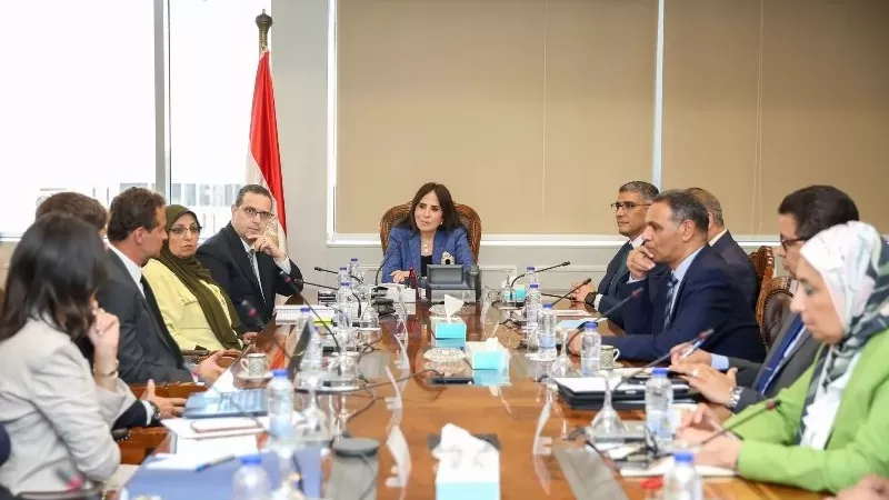 وزيرة الإسكان تلتقي مسئولي مصر إيطاليا للتطوير العقاري