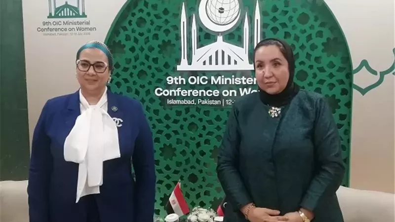 المستشارة أمل عمار تلتقي وزيرة الدولة لشؤون المرأة بليبيا