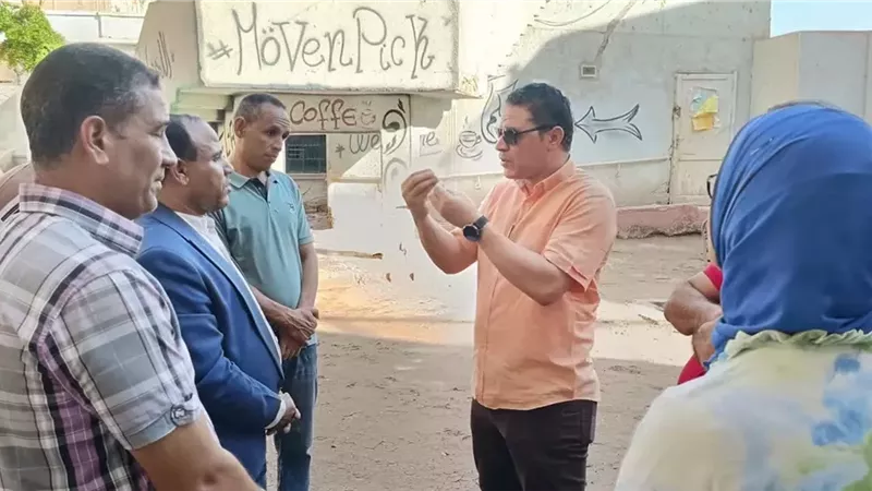 وكيل وزارة الشباب والرياضة يتابع الفرص الاستثمارية بمركز صدفا
