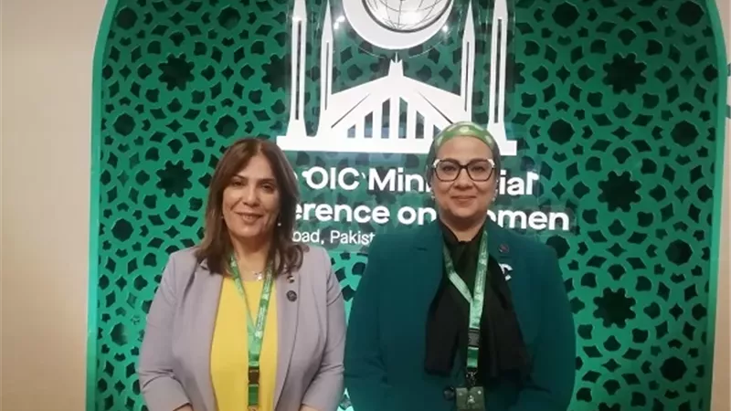 المستشارة أمل عمار تلتقي وزيرة شؤون المرأة الفلسطينية