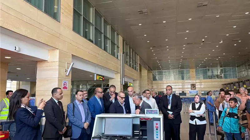 اللجنة العليا تتفقد جاهزية مطاري الاسكندرية والعلمين الدوليين