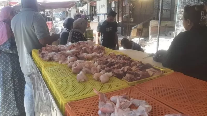 ضبط محل دواجن يحقن اللحوم بمادة لزيادة الوزن فى شبرا الخيمة