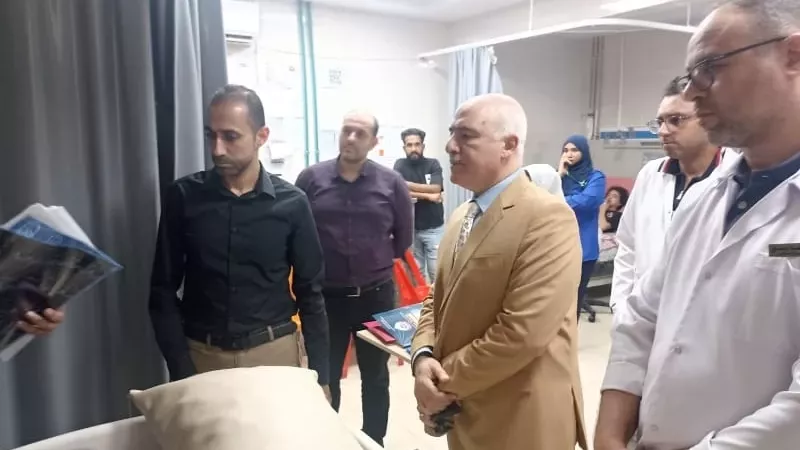 لا تهاون مع المقصرين.. وكيل صحة القليوبية يتفقد مستشفى حميات بنها