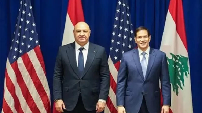 الرئيس اللبناني يصل إلى واشنطن في زيارة رسمية ويلتقي روبيو
