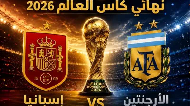 بالتردد.. قناة مجانية تعلن نقل نهائي المونديال بين إسبانيا والأرجنتين