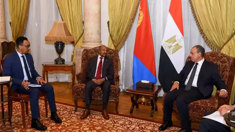 القاهرة وأسمرة تبحثان تعزيز التعاون وتوحيد الرؤى تجاه القضايا الإقليمية