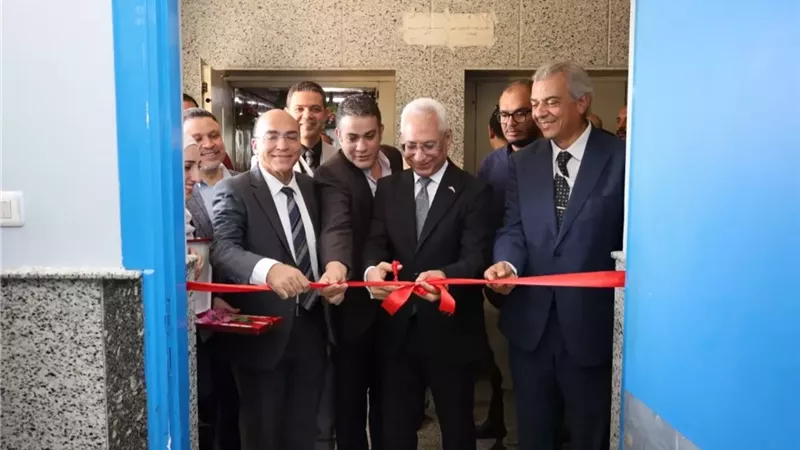افتتاح التوسع بوحدة الاستقبال والطوارئ الجامعية بإضافة20سريرعناية