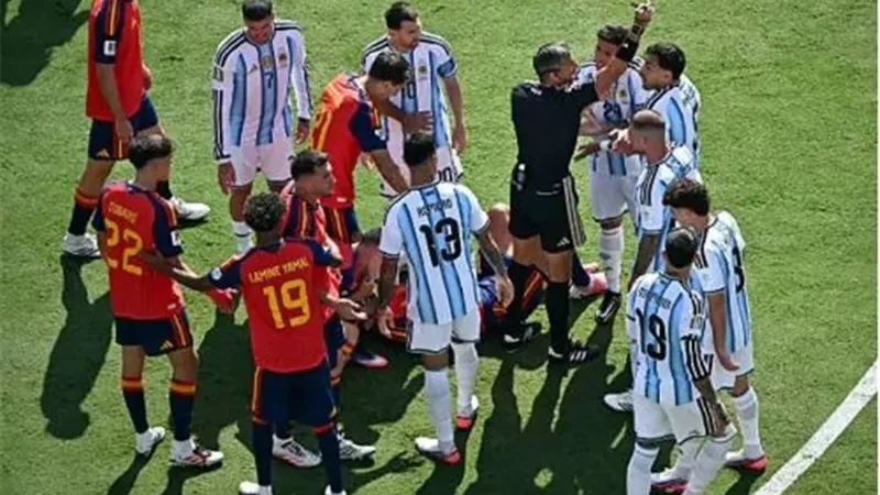 التعادل السلبي يقود إسبانيا والأرجنتين للأشواط الإضافية