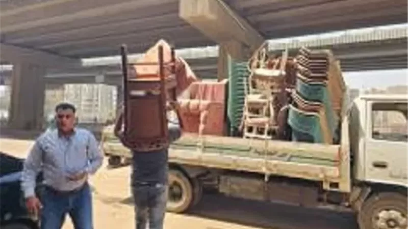 محافظ الجيزة يتابع حملة نظافة مكبرة بطريق المريوطية