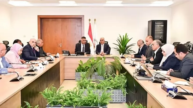 وزير الري يناقش مع محافظ جنوب سيناء إدارة المياه الجوفية