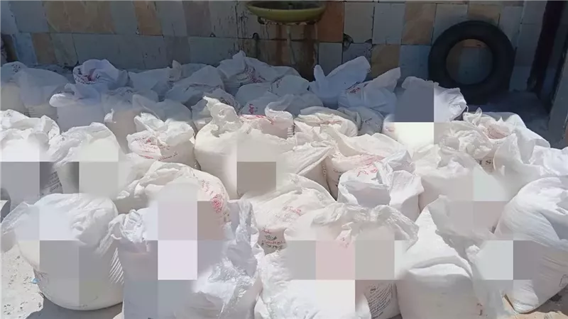 ضبط 4 طن ملح طعام بعلامة تجارية مقلدة في الإسماعيلية