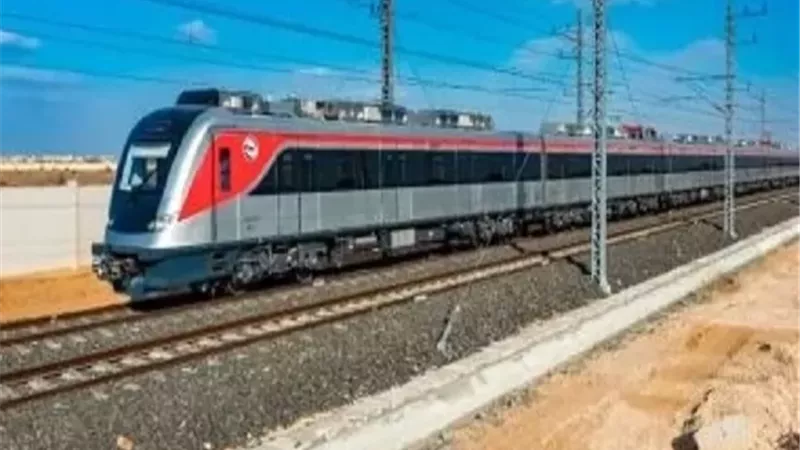 تعديل موعد تشغيل قطار العاصمة الخميس بمناسبة إجازة 23 يوليو