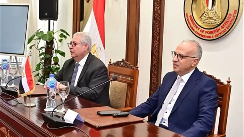 وزير الري: مصر متمسكة بحقوقها المائية وفقًا لقواعد القانون الدولي