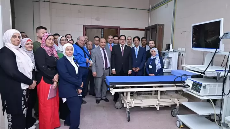 رئيس جامعة القاهرة يتابع جاهزية مستشفى الطلبة وأعمال التطوير
