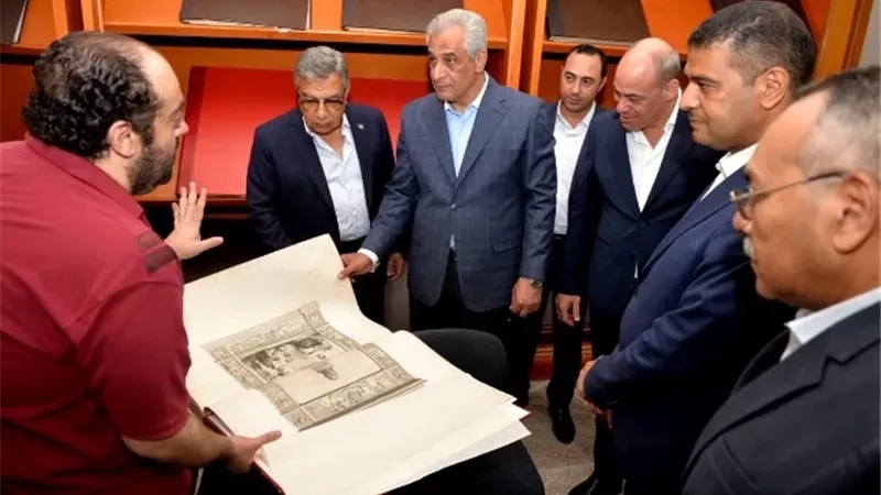 محافظ الدقهلية يستقبل وزير الدولة للإنتاج الحربى