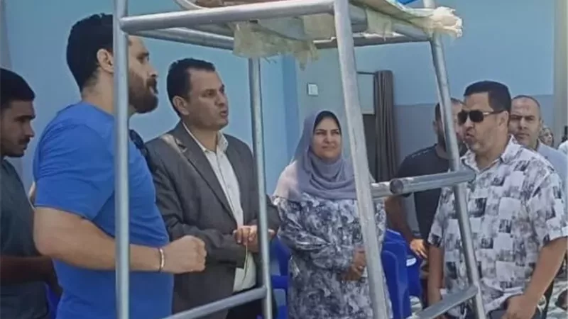 وكيل الرياضة يتفقد حمامات السباحة بمراكز شباب القليوبية