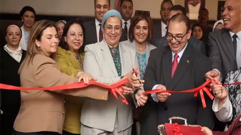 المستشارة أمل عمار تفتتح وحدة المرأة الآمنة بمستشفى جامعة كفر الشيخ