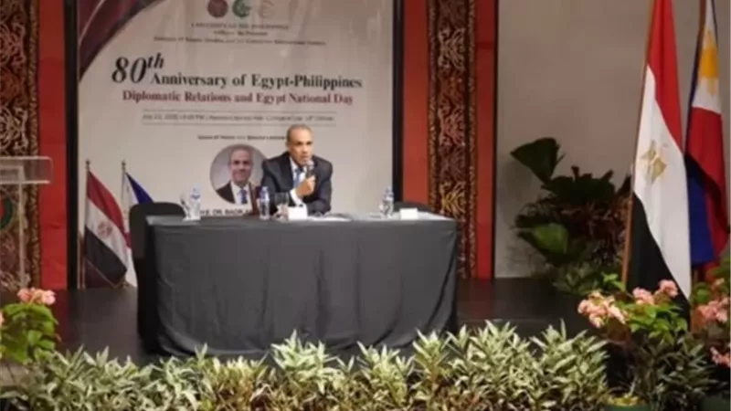 وزير الخارجية يستعرض السياسة الخارجية المصرية بجامعة الفلبين