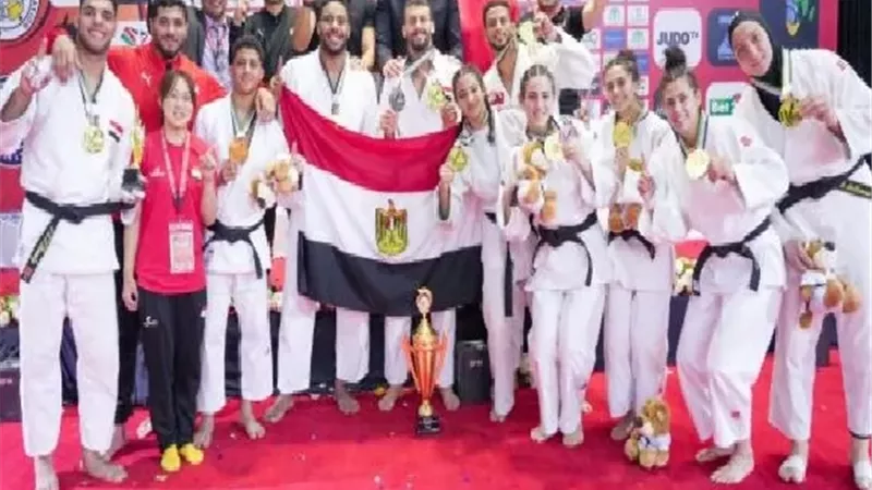 الجودو المصري يتربع على صدارة البطولة الأفريقية للناشئات بالمغرب