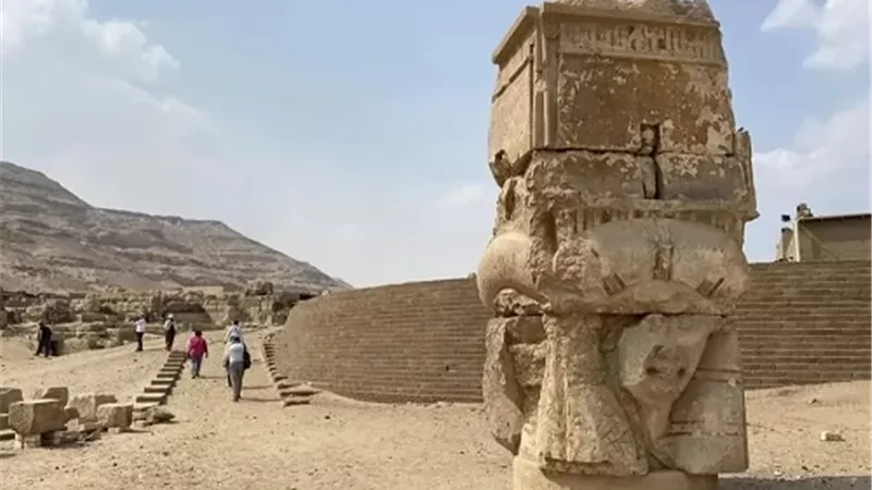 أتريبس.. مدينة الحضارات المنسية غرب سوهاج