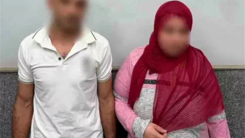 الأمن يلقي القبض على زوج تعدى على زوجته بسلاح أبيض بالدقهلية