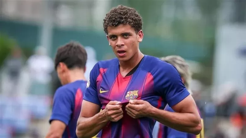 حمزة عبد الكريم يسجل في فوز برشلونة على يوروبا وديا
