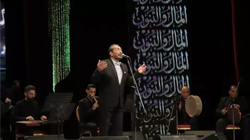 الراية المصرية تجمل مهرجان الاوبرا الصيفى فى ذكرى ثورة يوليو