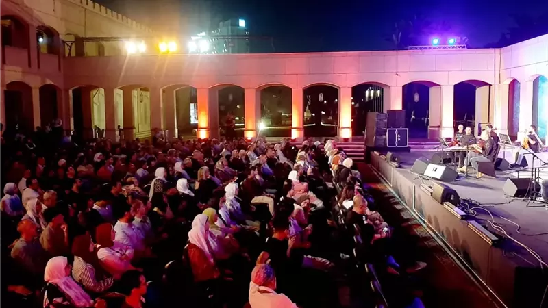 وجيه عزيز يُبهر جمهور المسرح المكشوف في صيف الأوبرا 2026