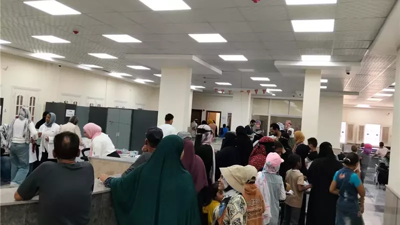 قافلة تنموية متكاملة لقرية جلبانة شرق الإسماعيلية