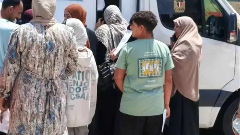 قافلة طبية مجانية بمعدية ادكو
